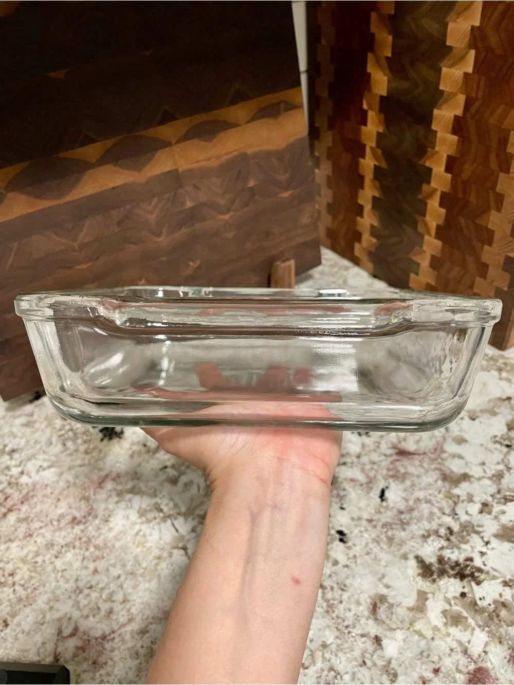 Vintage 1989 Anchor Hocking square baking dish